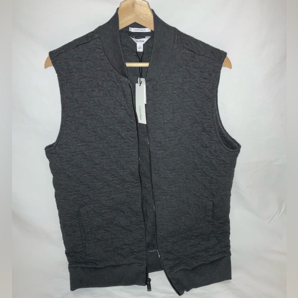 Calvin Klein Medium Light Vest Gray